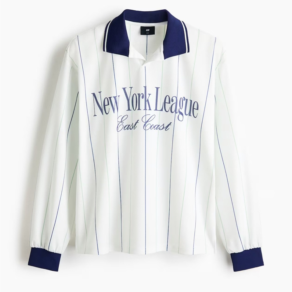 NWT Men’s H&M LOOSE-FIT SOCCER SHIRT size small